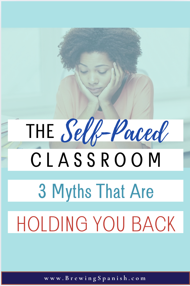 The Self-Paced Classroom: 3 Myths That Are Holding You Back (and how to kick them to the curb!)